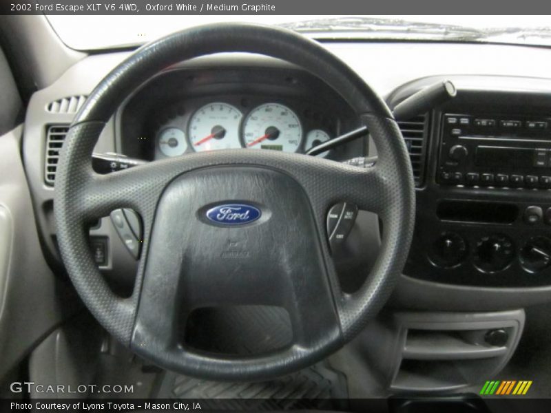 Oxford White / Medium Graphite 2002 Ford Escape XLT V6 4WD