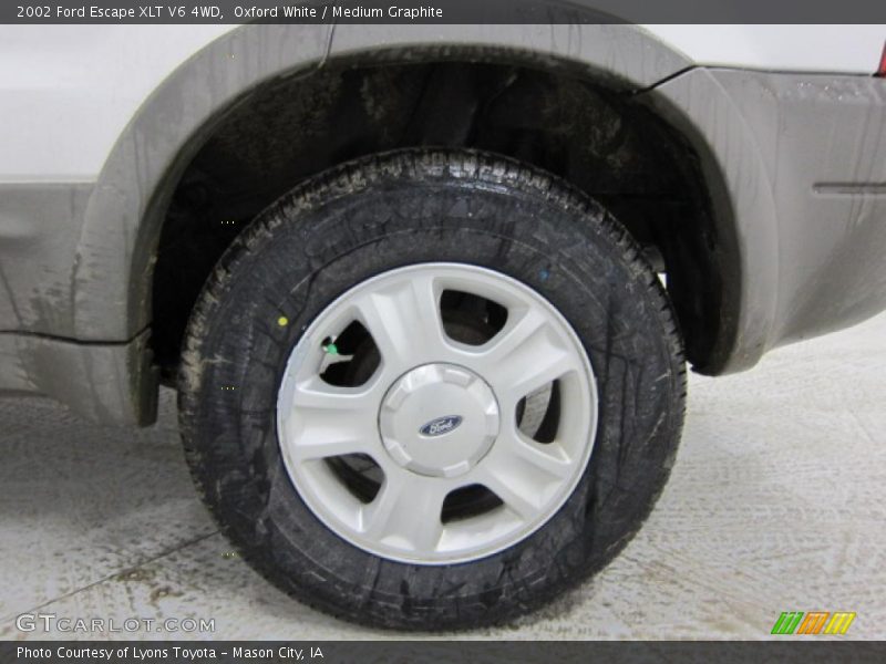 Oxford White / Medium Graphite 2002 Ford Escape XLT V6 4WD
