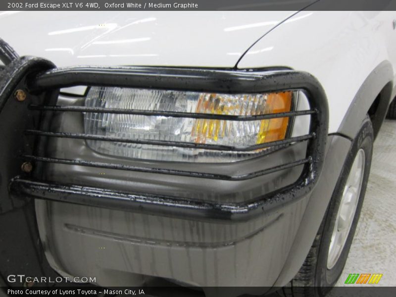 Oxford White / Medium Graphite 2002 Ford Escape XLT V6 4WD