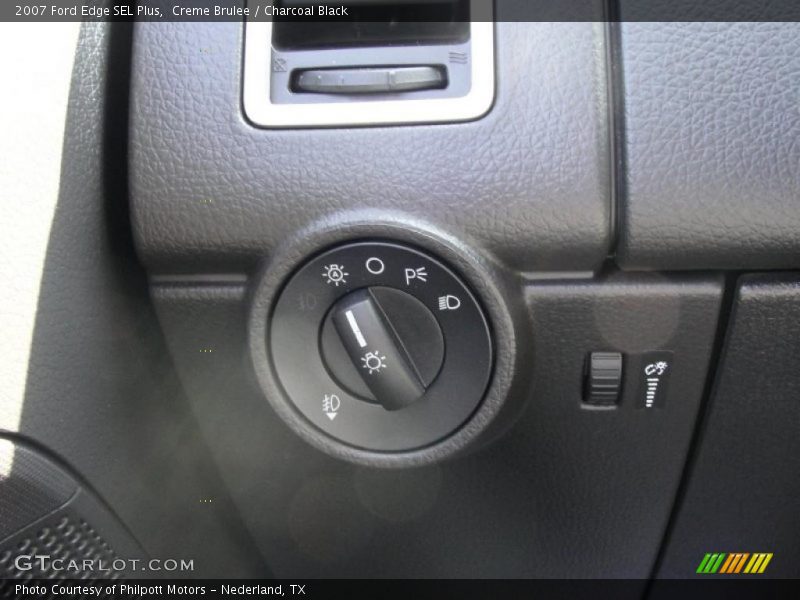 Creme Brulee / Charcoal Black 2007 Ford Edge SEL Plus