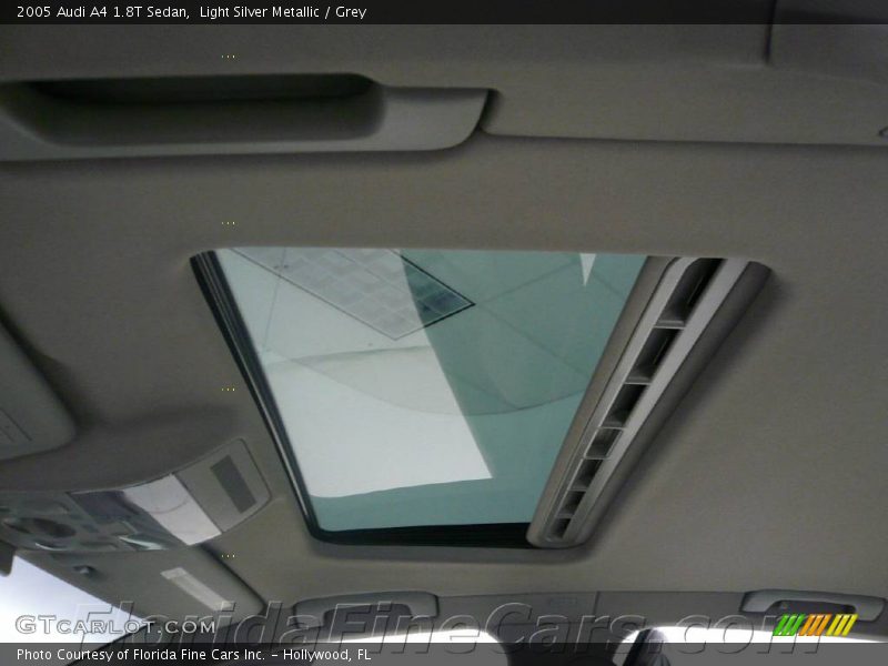 Light Silver Metallic / Grey 2005 Audi A4 1.8T Sedan