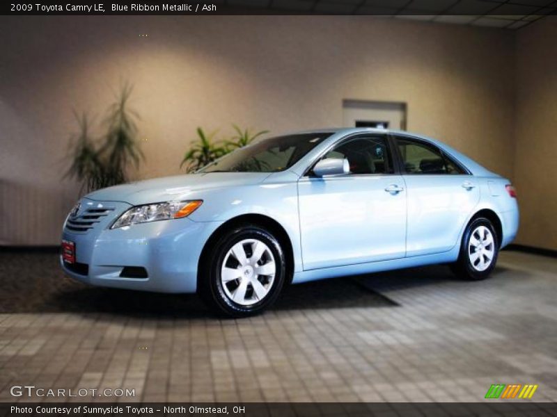 Blue Ribbon Metallic / Ash 2009 Toyota Camry LE