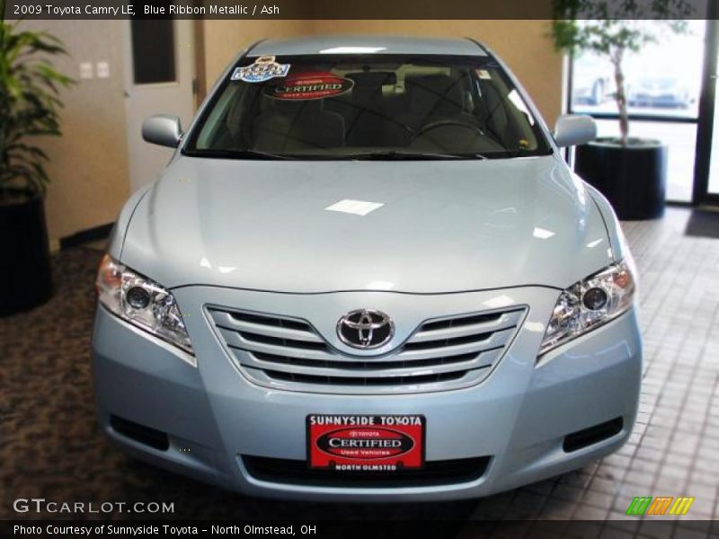 Blue Ribbon Metallic / Ash 2009 Toyota Camry LE