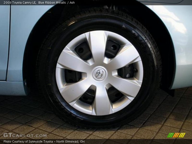 Blue Ribbon Metallic / Ash 2009 Toyota Camry LE