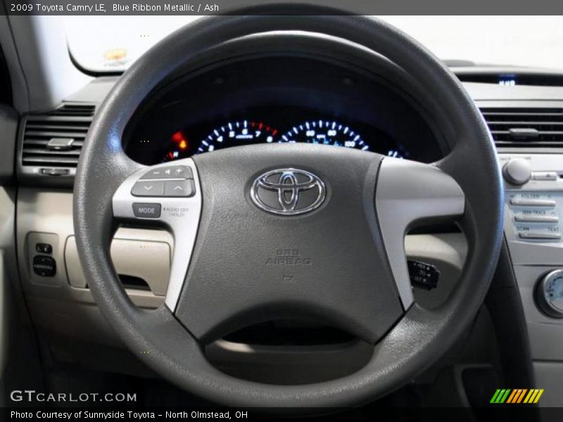 Blue Ribbon Metallic / Ash 2009 Toyota Camry LE