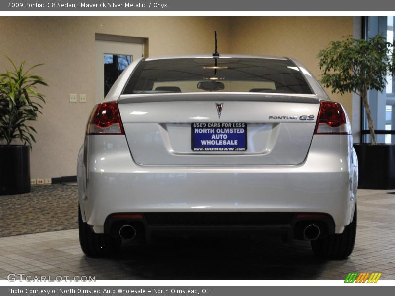 Maverick Silver Metallic / Onyx 2009 Pontiac G8 Sedan