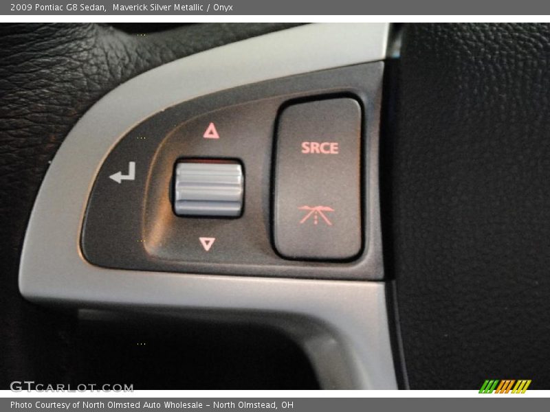 Maverick Silver Metallic / Onyx 2009 Pontiac G8 Sedan