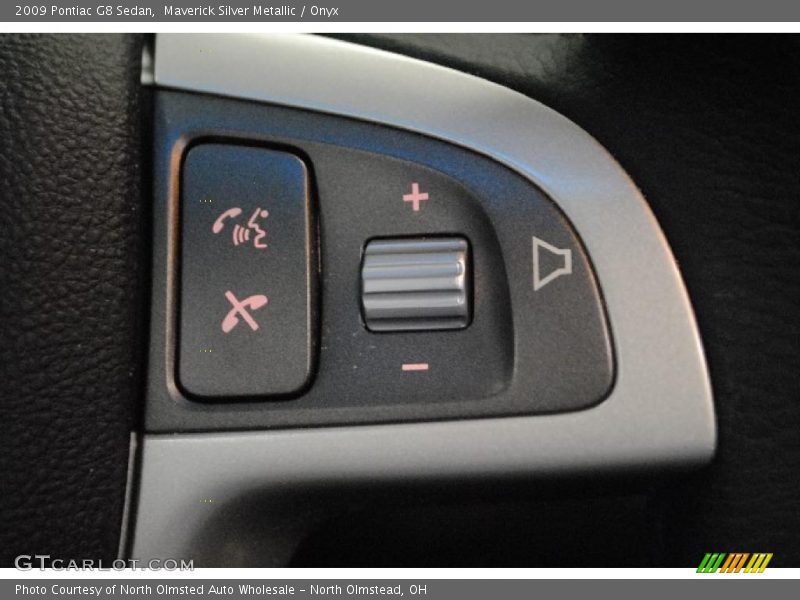 Maverick Silver Metallic / Onyx 2009 Pontiac G8 Sedan