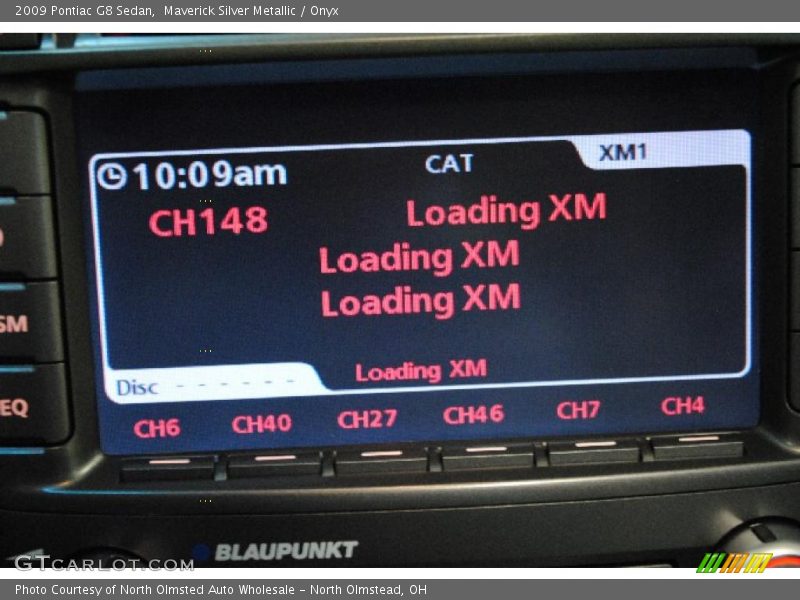 Maverick Silver Metallic / Onyx 2009 Pontiac G8 Sedan