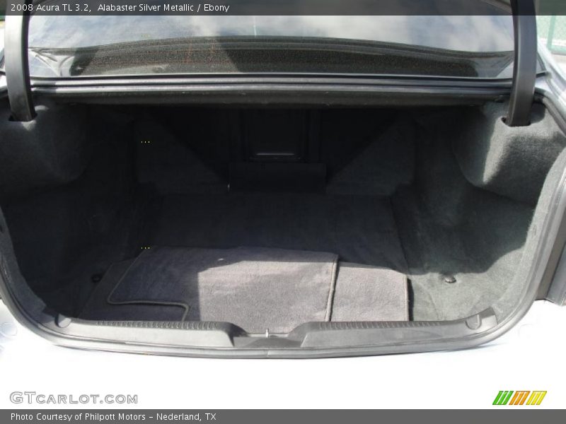 Alabaster Silver Metallic / Ebony 2008 Acura TL 3.2
