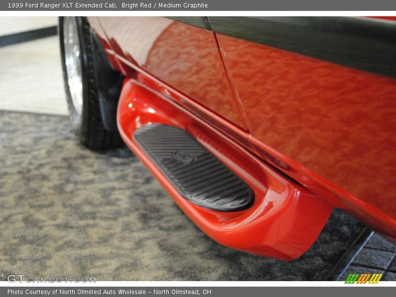 Bright Red / Medium Graphite 1999 Ford Ranger XLT Extended Cab