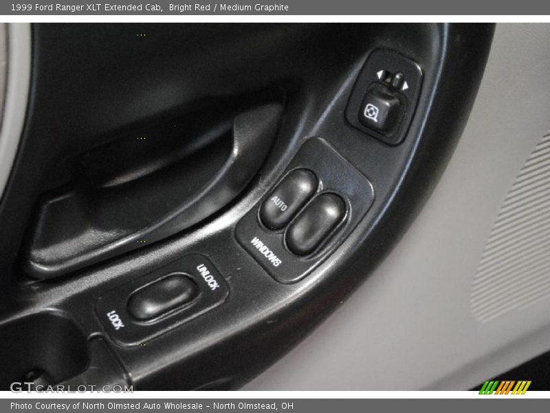 Controls of 1999 Ranger XLT Extended Cab
