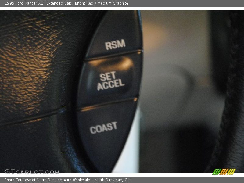 Bright Red / Medium Graphite 1999 Ford Ranger XLT Extended Cab