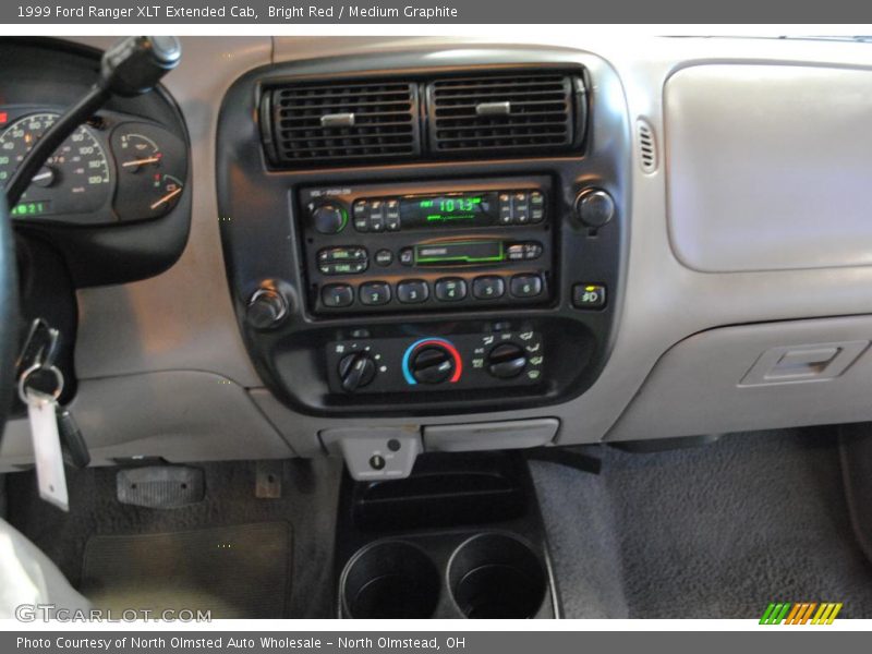 Bright Red / Medium Graphite 1999 Ford Ranger XLT Extended Cab