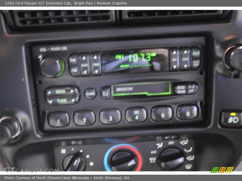 Bright Red / Medium Graphite 1999 Ford Ranger XLT Extended Cab