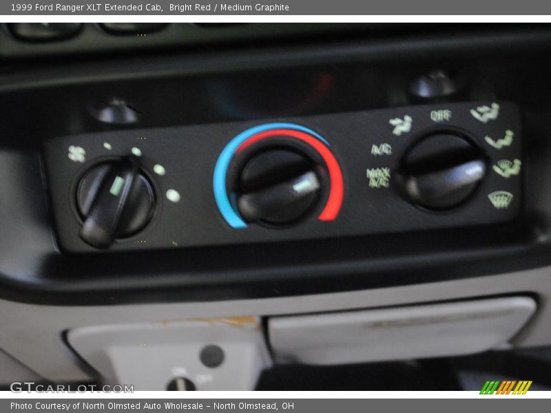 Bright Red / Medium Graphite 1999 Ford Ranger XLT Extended Cab