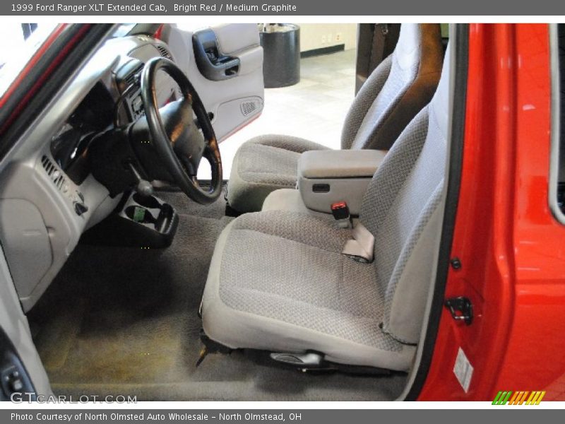 Bright Red / Medium Graphite 1999 Ford Ranger XLT Extended Cab