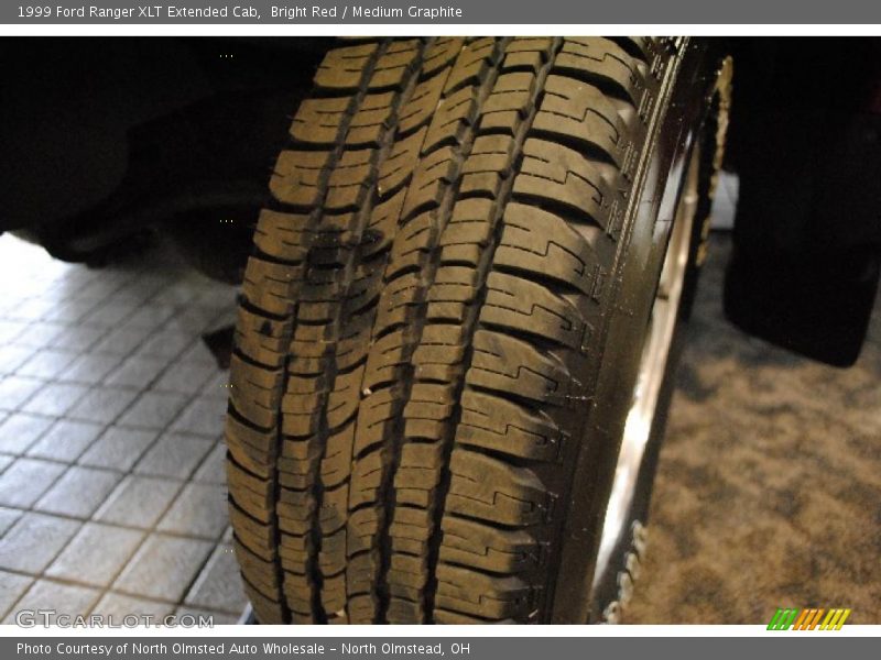 Bright Red / Medium Graphite 1999 Ford Ranger XLT Extended Cab
