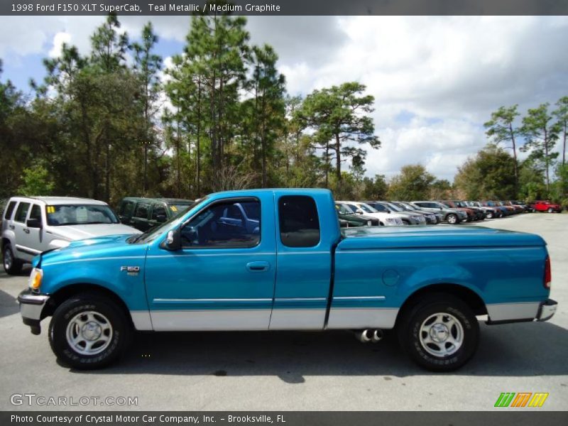  1998 F150 XLT SuperCab Teal Metallic