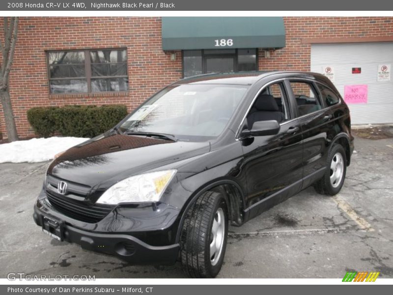 Nighthawk Black Pearl / Black 2008 Honda CR-V LX 4WD