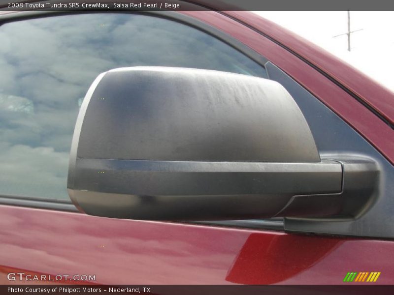 Salsa Red Pearl / Beige 2008 Toyota Tundra SR5 CrewMax