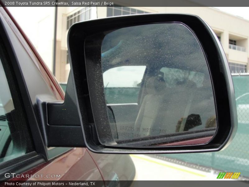 Salsa Red Pearl / Beige 2008 Toyota Tundra SR5 CrewMax