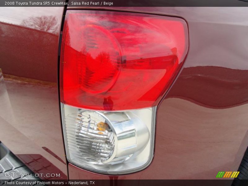 Salsa Red Pearl / Beige 2008 Toyota Tundra SR5 CrewMax