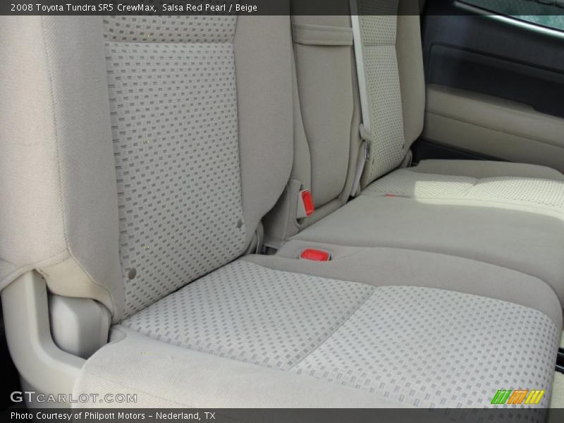 Salsa Red Pearl / Beige 2008 Toyota Tundra SR5 CrewMax