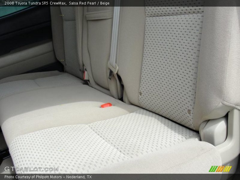 Salsa Red Pearl / Beige 2008 Toyota Tundra SR5 CrewMax