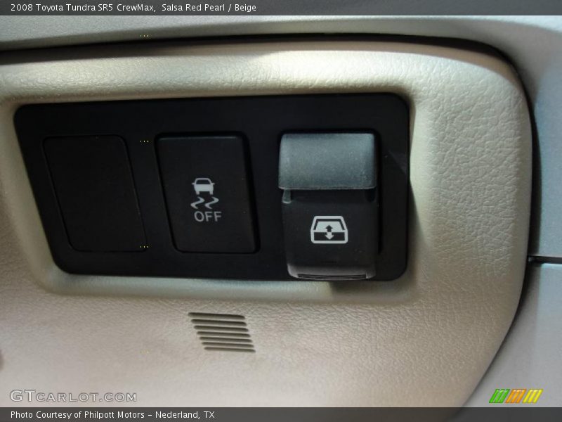 Salsa Red Pearl / Beige 2008 Toyota Tundra SR5 CrewMax