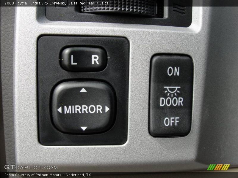 Salsa Red Pearl / Beige 2008 Toyota Tundra SR5 CrewMax