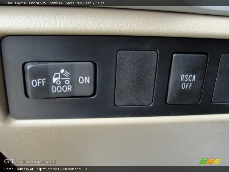 Salsa Red Pearl / Beige 2008 Toyota Tundra SR5 CrewMax