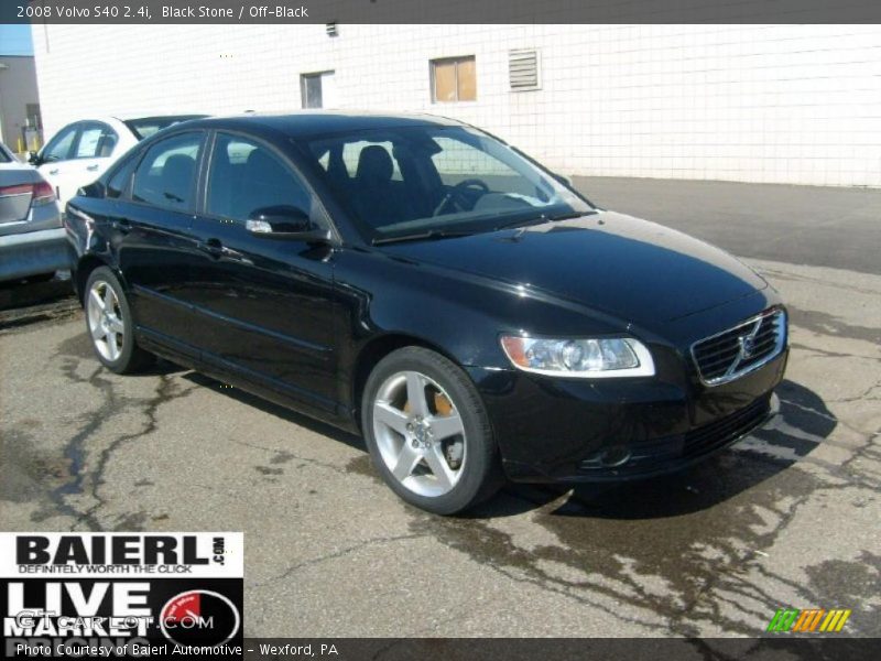Black Stone / Off-Black 2008 Volvo S40 2.4i