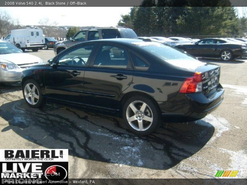 Black Stone / Off-Black 2008 Volvo S40 2.4i