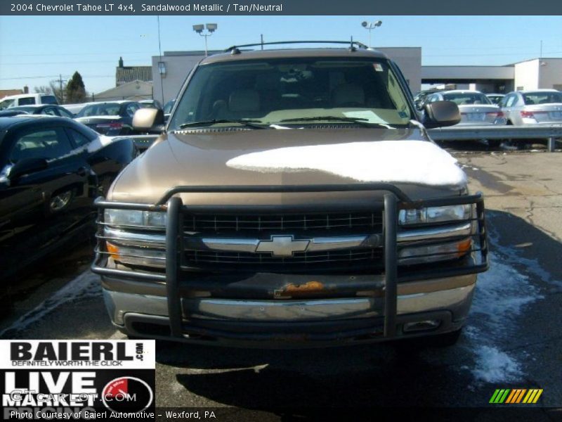 Sandalwood Metallic / Tan/Neutral 2004 Chevrolet Tahoe LT 4x4