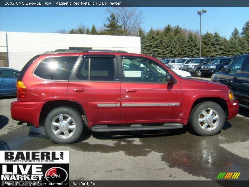 Magnetic Red Metallic / Dark Pewter 2003 GMC Envoy SLT 4x4
