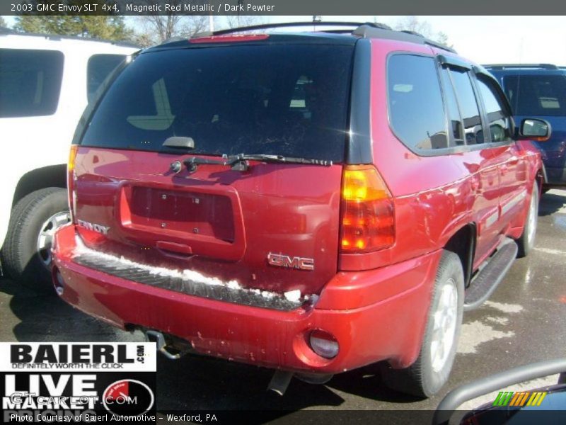 Magnetic Red Metallic / Dark Pewter 2003 GMC Envoy SLT 4x4