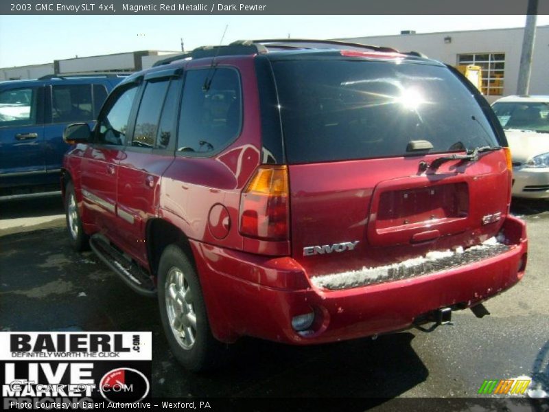 Magnetic Red Metallic / Dark Pewter 2003 GMC Envoy SLT 4x4