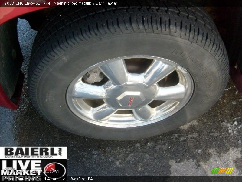 Magnetic Red Metallic / Dark Pewter 2003 GMC Envoy SLT 4x4
