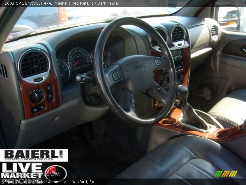 Magnetic Red Metallic / Dark Pewter 2003 GMC Envoy SLT 4x4