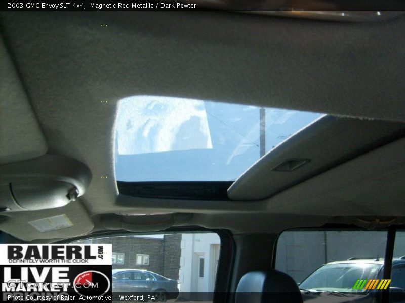 Magnetic Red Metallic / Dark Pewter 2003 GMC Envoy SLT 4x4