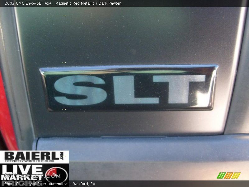 Magnetic Red Metallic / Dark Pewter 2003 GMC Envoy SLT 4x4
