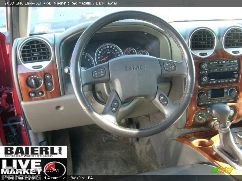 Magnetic Red Metallic / Dark Pewter 2003 GMC Envoy SLT 4x4
