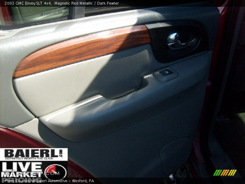 Magnetic Red Metallic / Dark Pewter 2003 GMC Envoy SLT 4x4