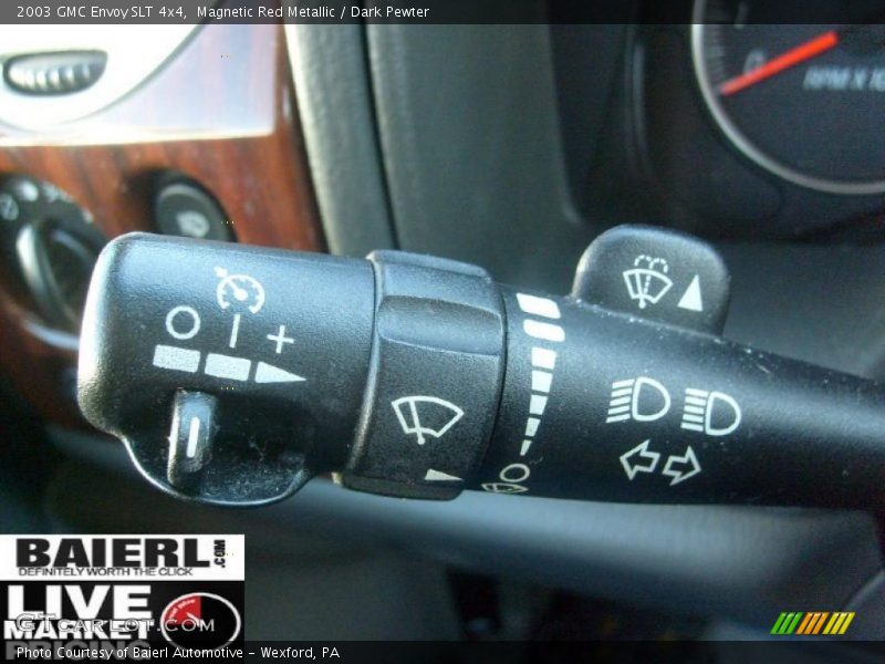 Magnetic Red Metallic / Dark Pewter 2003 GMC Envoy SLT 4x4