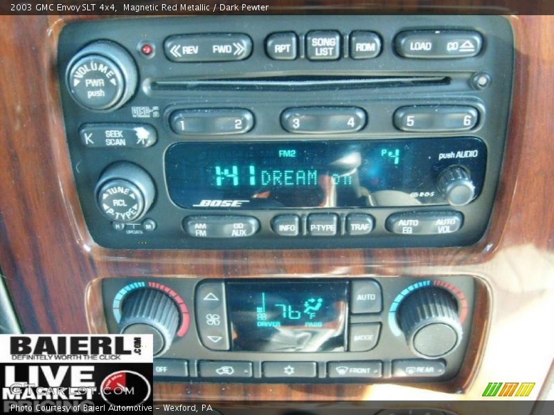 Magnetic Red Metallic / Dark Pewter 2003 GMC Envoy SLT 4x4