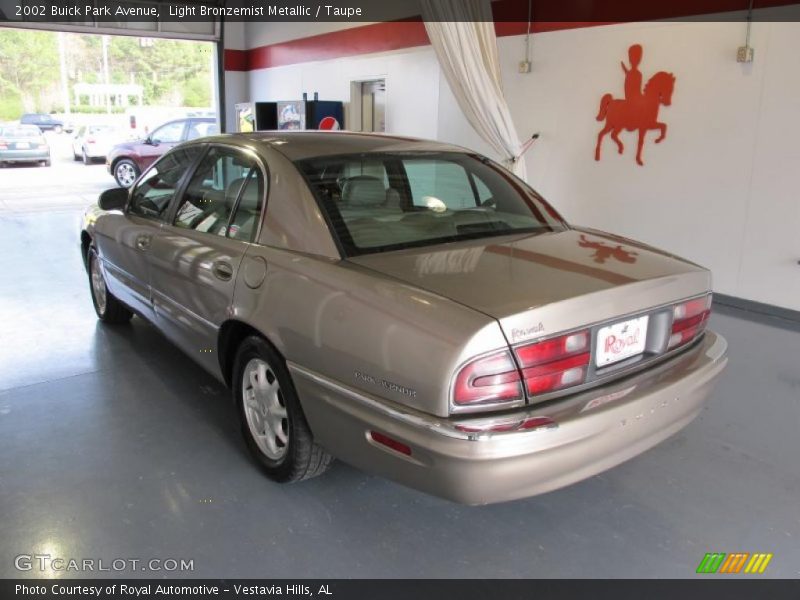 Light Bronzemist Metallic / Taupe 2002 Buick Park Avenue