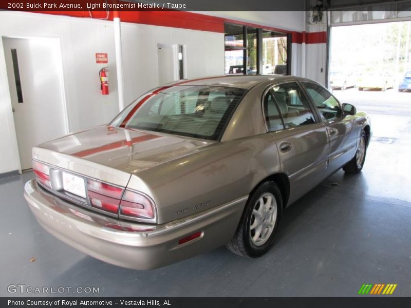 Light Bronzemist Metallic / Taupe 2002 Buick Park Avenue