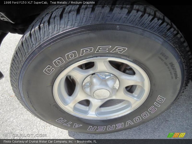 Teal Metallic / Medium Graphite 1998 Ford F150 XLT SuperCab