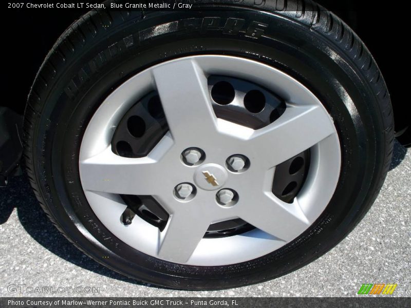 Blue Granite Metallic / Gray 2007 Chevrolet Cobalt LT Sedan